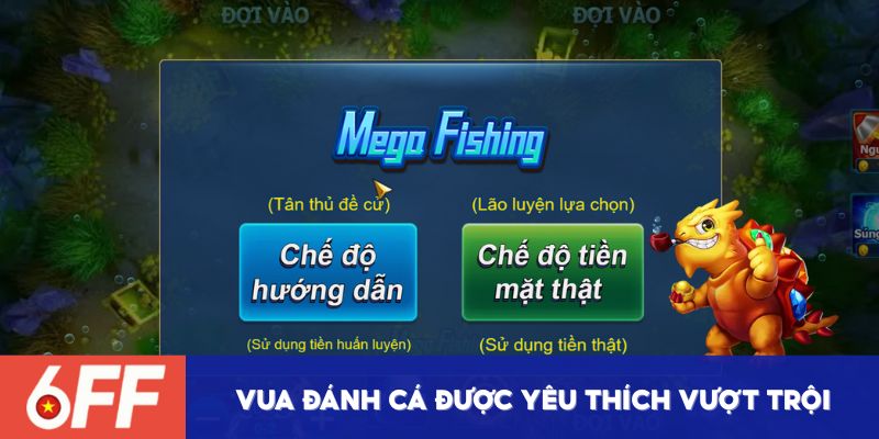 Tựa game Vua đánh cá được nhiều người chơi yêu thích